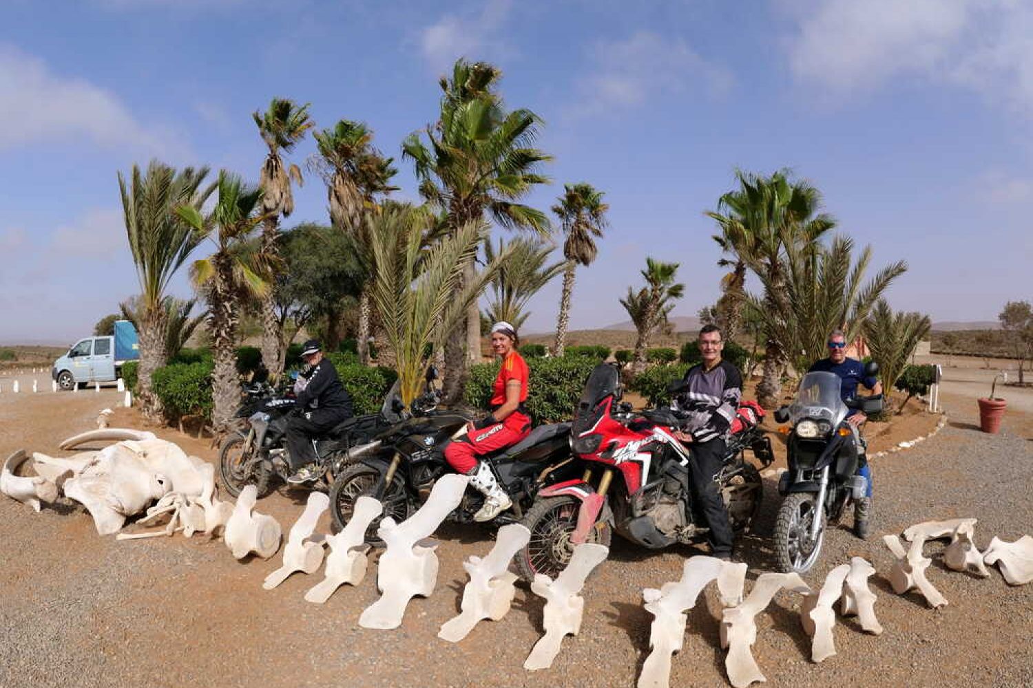 Motorradreise mit Enduros durch Marokko und Mauretanien