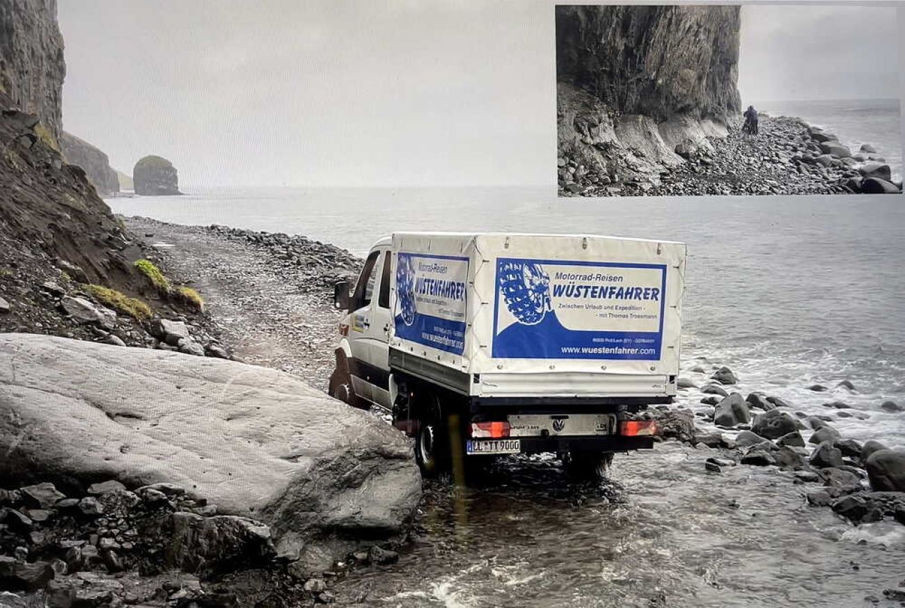 Der perfekte WÜSTENFAHRER-Begleit-Truck - ein VW Crafter von Achleitner Allrad-Technik